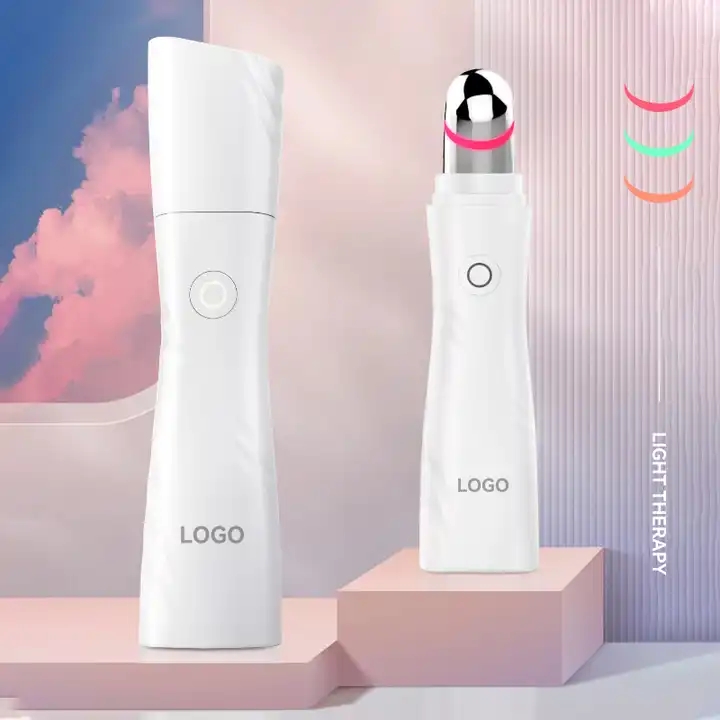 SKB-1807 Elektrycznie podgrzewany wibracyjny wstrzykiwacz przeciwzmarszczkowy Eye Beauty Pen Hot Compress Masażer oczu 