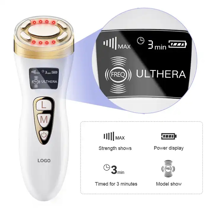 SKB-1803 Ultradźwięk Rf Ems Led Usuwanie zmarszczek Pielęgnacja sk&oacute;ry Urządzenie kosmetyczne przeciw starzeniu 